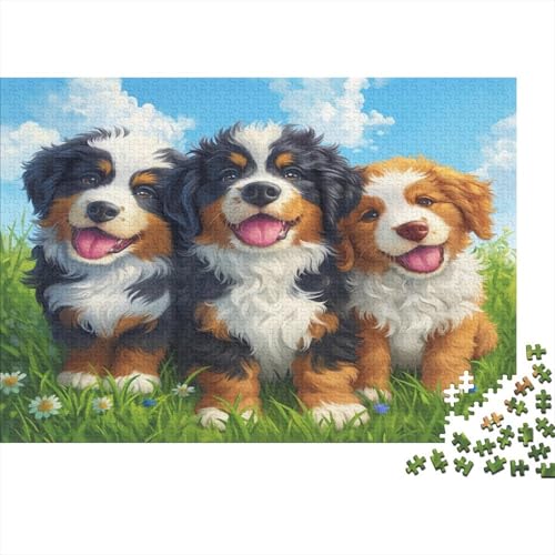 Hund Puzzle 1000 Teile Erwachsener Kniffel Spaß Für Die Ganze Familie - Abwechslungsreiche 1000 Puzzleteilige Motive Puzzlespiel Erwachsene, Puzzel 1000pcs (75x50cm) von AQOVARLUX