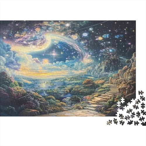 Nordlichter Puzzlespiel 1000 Teile Erwachsene -Puzzle 1000 Stück Spiel Puzzles Für Erwachsene Kinder Puzzle Erwachsenen Puzzlespiel Puzzel 1000pcs (75x50cm) von AQOVARLUX