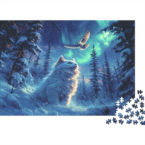 Norwegische Waldkatze Puzzle 1000 Teile Erwachsener Kniffel Spaß Für Die Ganze Familie - Abwechslungsreiche 1000 Puzzleteilige Motive Puzzle Erwachsene, Puzzel 1000pcs (75x50cm) von AQOVARLUX