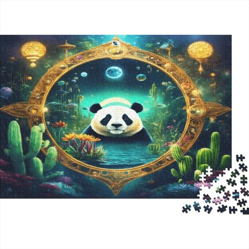 Panda Puzzlespiel 1000 Teile Puzzles Für Erwachsene Lernspiel Herausforderung Spielzeug 1000 Teile Puzzles Für Erwachsene Kinder Erwachsenen Puzzlespiel Puzzel 1000pcs (75x50cm) von AQOVARLUX