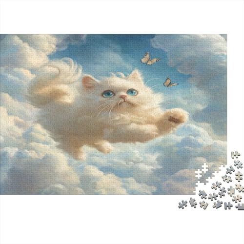 Perserkatze Puzzle 1000 Teile Erwachsener Kniffel Spaß Für Die Ganze Familie - Abwechslungsreiche 1000 Puzzleteilige Motive Puzzlespiel Erwachsene, Puzzel 1000pcs (75x50cm) von AQOVARLUX