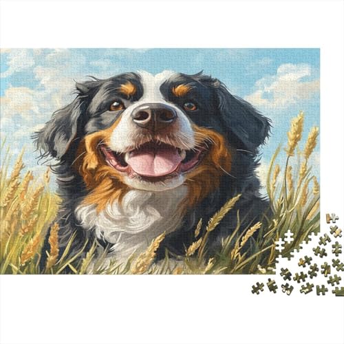 Tibetischer Mastiff Puzzle 1000 Teile,für Erwachsene, Impossible Puzzle,farbenfrohes Legespiel,Geschicklichkeitsspiel Für Die Ganze Familie,Erwachsenenpuzzle Puzzel 1000pcs (75x50cm) von AQOVARLUX