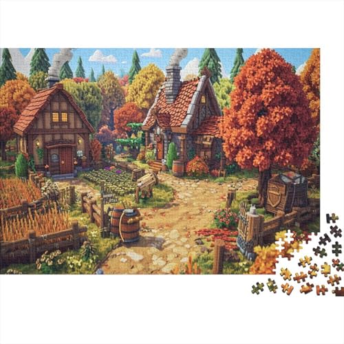 Tidy House Puzzle 1000 Teile Erwachsener Kniffel Spaß Für Die Ganze Familie - Abwechslungsreiche 1000 Puzzleteilige Motive Puzzlespiel Erwachsene, Puzzel 1000pcs (75x50cm) von AQOVARLUX