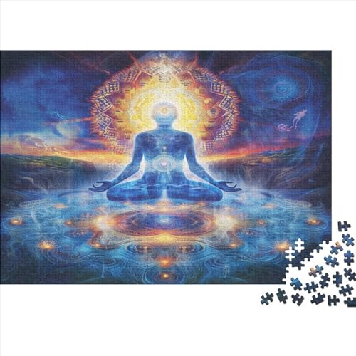 Traum Buddha Puzzle 1000 Teile Erwachsener Kniffel Spaß Für Die Ganze Familie - Abwechslungsreiche 1000 Puzzleteilige Motive Puzzlespiel Erwachsene, Puzzel 1000pcs (75x50cm) von AQOVARLUX