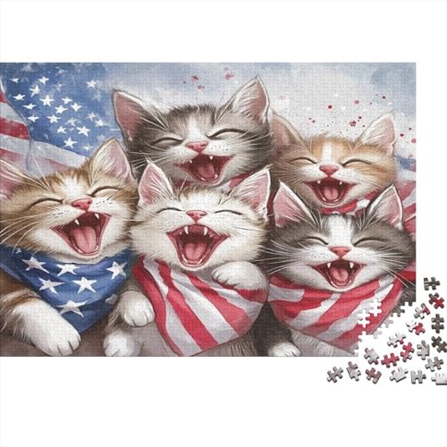 USA Kurzhaar Puzzle 1000 Teile Puzzle Für Erwachsene Und Kinder Ab 14 Jahren Puzzel 1000pcs (75x50cm) von AQOVARLUX