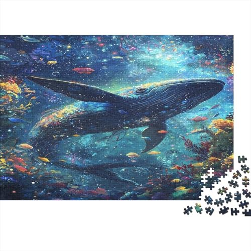 Wal Puzzle 1000 Teile Erwachsener Kniffel Spaß Für Die Ganze Familie - Abwechslungsreiche 1000 Puzzleteilige Motive Puzzle Erwachsene, Puzzel 1000pcs (75x50cm) von AQOVARLUX