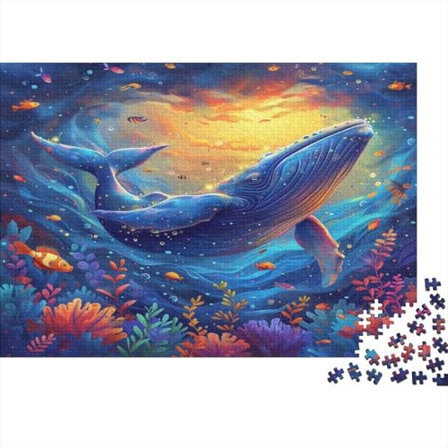 Wals 1000 Stück Puzzles Für Erwachsene Teenager Stress Abbauen Familien-Puzzlespiel 1000-teiliges Puzzle Kinder Lernspiel Spielzeug Geschenk Puzzel 1000pcs (75x50cm) von AQOVARLUX