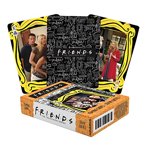 AQUARIUS 52720 Friends Cast Spielkarten, Mehrfarbig, One Size von AQUARIUS