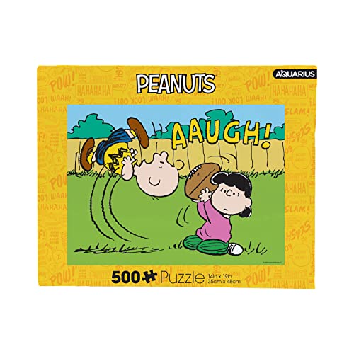 AQUARIUS - Peanuts Lucy Football 500 Teile Puzzle von AQUARIUS