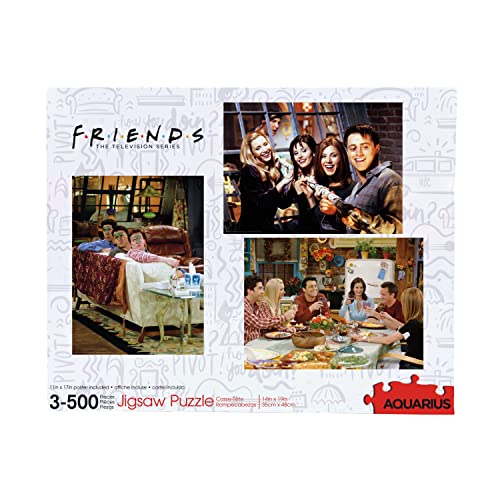 Aquarius 62005 3er-Set Freunde Puzzles 500 Teile Aquarius 62005 3er-Set Freunde Puzzles 500 Teile von AQUARIUS