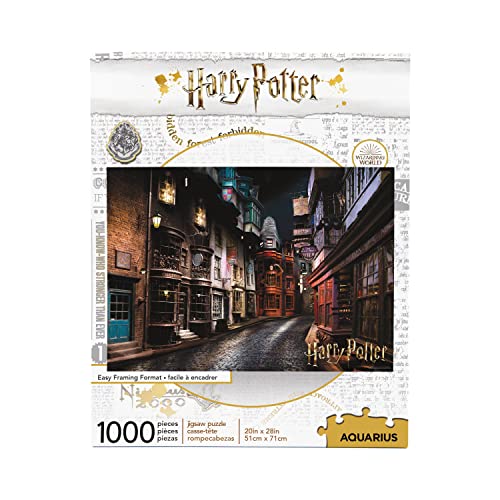 Aquarius 65348 Harry Potter Diagon Puzzle, Mehrfarbig 1000 von AQUARIUS