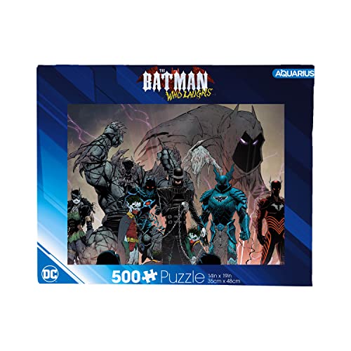 Aquarius Dc Comics Die Batman Who Lacht Puzzle (500 Teile Puzzle) - Blendung Gratis - Präzision Für - Praktisch No Puzzle Staub - Offiziell Lizenziert Merchandise & Collectibles - 14 x 19 Inches von AQUARIUS