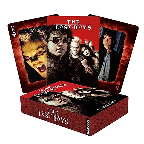 AQUARIUS Lost Jungen Spielkarten - Lost Boys Film Themen Deck Von Karten für Your Favorite Karte Games - Offiziell Lizenziert Handelsware & Collectibles von AQUARIUS