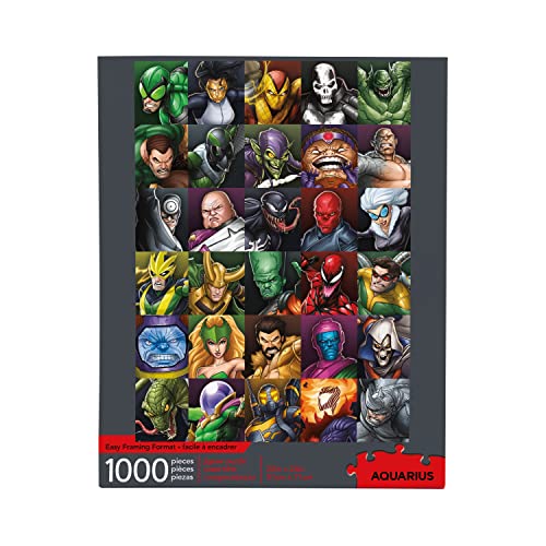 Marvel Villains Collage 1000 Piece Jigsaw Puzzle von AQUARIUS