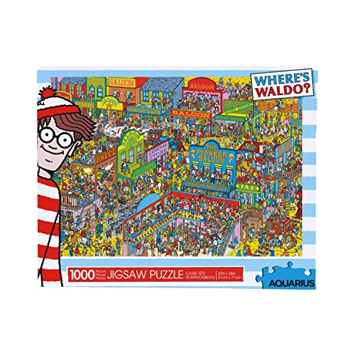 NMR Distribution Wo ist Waldo Wild Wild West 1000 Teile Puzzle von AQUARIUS