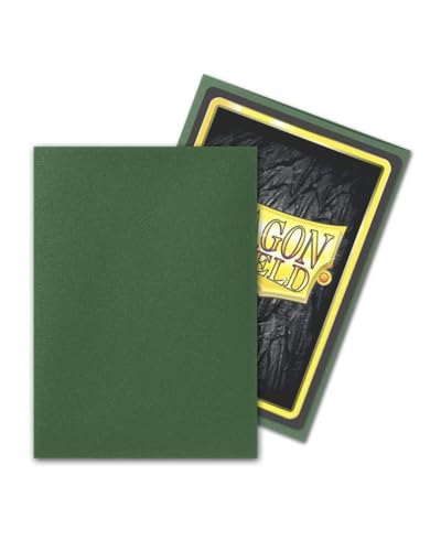 ARCANETI Dragon Shield Standard Size Matte Sleeves - Forest Green (100 Sleeves) AT-11056 von Arcane Tinmen