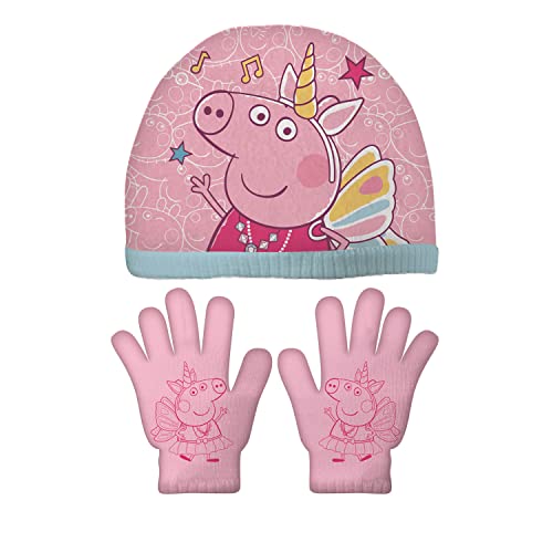 ARDITEX Pp14809 Mantel aus Wolle, Cartoon, Peppa Pig, Einheitsgröße von ARDITEX