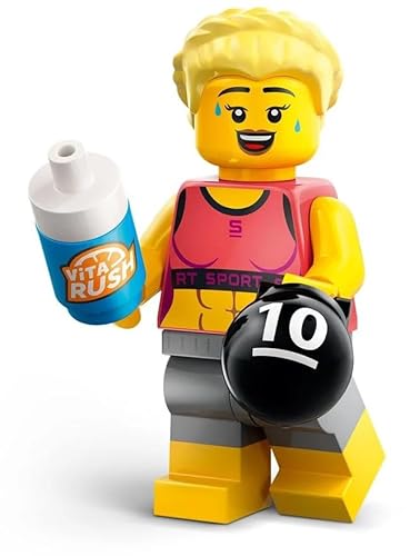 Minifiguren - Serie 25-71045. Sammelfigur für lego Fans #7 Fitness-Trainerin von ARENTTECH