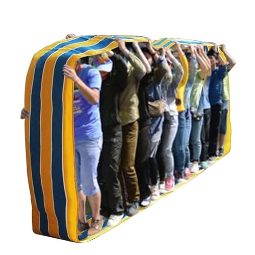 ARHEORMUH Field Day Teamwork Game Laufmatte, Arbeitsspiel for Erwachsene, Teambuilding-Aktivität, Spiel-Laufmatte, Mit Reisetasche(Adult-11M/36FT) von ARHEORMUH