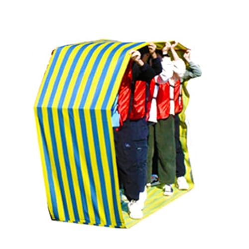 ARHEORMUH Field Day Teamwork Game Laufmatte, Große Gruppenaktivitäten Spiele Rollbare Laufmatten, Mit Reisetasche(Yellow,Adult-20M/26FT) von ARHEORMUH