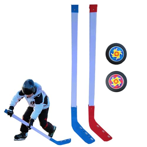 Eishockeyschläger-Set – Jugend-Streethockey-Set, stabile Kinder-Hockeyausrüstung, verschleißfestes -Hockey-Set, Indoor-Outdoor-Hockey-Set für und Mädchen ab 3 Jahren von ARIOU