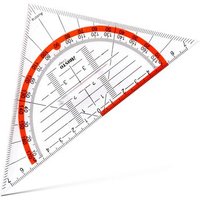 ARISTO AR23003 College Geometrie Dreieck 16 cm mit Griff, Facette und Tuschenoppen ARISTO AR23003 College Geometrie Dreieck 16 cm mit Griff, Facette und Tuschenoppen von ARISTO