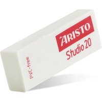 ARISTO AR87820 Radierer Studio 20 Blei-/Farbstiftlinien, 65x23x12 mm von ARISTO
