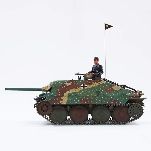 ARKMODEL 1/10 RTR German Hetzer Deutscher Malertank Jagdpanzer Master Painting Light Army Battle RC Panzer NO.6755 von ARKMODEL