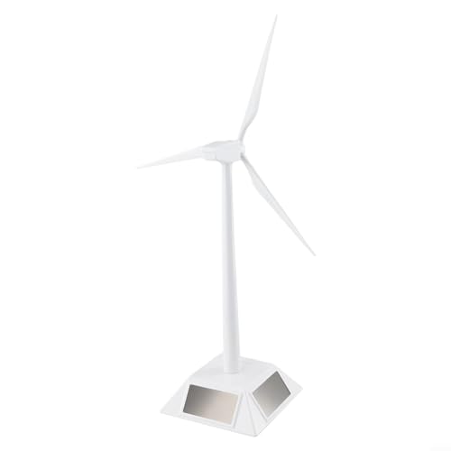 Solar Windmühle Modell Desktop Windturbine Spielzeug Gebäude Modell Windturbine Frühe Bildung Spielzeug Home Dekoration Ornamente von ARMYJY