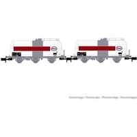 ARNOLD 80214957 N 2-tlg. Set 3-achs. Kesselwagen Uh "Esso", SNCF, Ep. IV von ARNOLD