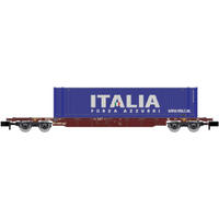 ARNOLD 80215930 N 4-achs. Containerwagen Sgnss in brauner Lackierung mit 45' Container „Italia", FS, Ep. VI von ARNOLD