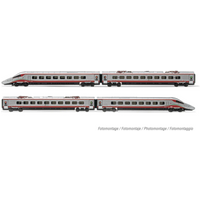 ARNOLD HN2577S N 4-tlg. Set elektrischer Triebzug ETR 610 „ECE Milano – Frankfurt" in „Frecciargento"-Lackierung Sound DCC, FS, Ep. VI von ARNOLD