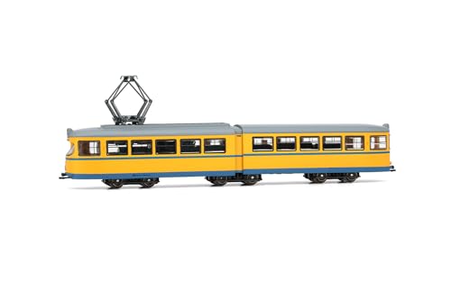 Arnold HN2603 Straßenbahn Duewag GT6, EIN Frontlicht, gelb/Blaue Lackierung „Essen“, Ep. IV-V-Lok – elektrisch, Einheitsgröße von ARNOLD