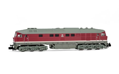 Arnold HN2600 DR, Diesel Lokomotive 142 002-5, Rot mit grauem Dach, EP. IV Loco - Diesel von ARNOLD