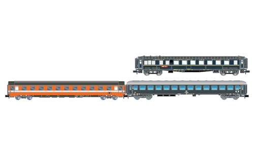 Arnold HN4467 FS, 3er-Pack Alpen-Express Rom – München, WR Plus Eurofima 2. Klasse, C1 Plus UIC-X 64 2. Klasse, grau, epIV-Personenwagen Arnold HN4467 FS, 3er-Pack Alpen-Express Rom – München, WR Plus Eurofima 2. Klasse, C1 Plus UIC-X 64 2. Klasse, grau, epIV-Personenwagen von ARNOLD