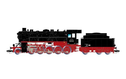 Arnold TT HN9068 DR Dampflokomotive mit Tender 58 1111-2 3-Kuppelkessel 3 Scheinwerfer EP IV Loco - Dampf von ARNOLD