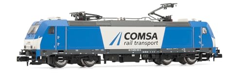 COMSA Elektrolokomotive 253, blau-weiß lackiert, Epoche VI, mit DCC-Decoder von ARNOLD