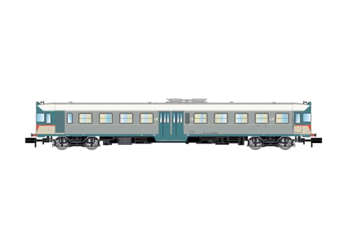 FS ALn 668 1207 Dieseltriebwagen, Inox-Lackierung, Epoche IV–V, mit DCC-Sounddecoder von ARNOLD