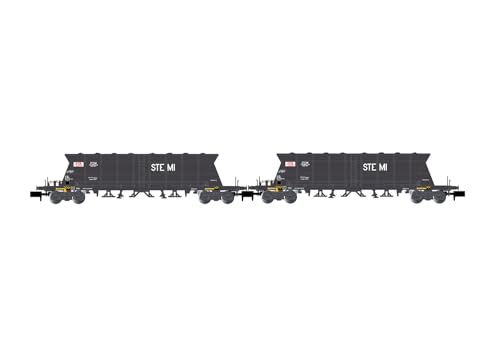 SNCF Kohle-Schotterwagen Faoos „S.G.W./Stemi“, 4 Achsen, 2 Stück, Epoche IV von ARNOLD