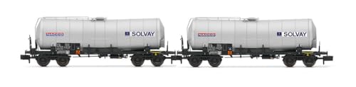 SNCF Tankwagen, 4 Achsen, „Nacco/Solvay“, isoliert, Epoche V von ARNOLD