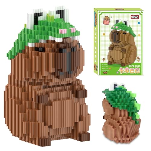 ARONRAVE Capybara Bauspielzeug,Capybara Bausatz Tier-Blöcke Micro Building Bricks Bausteine Klemmbausteine Set Geschenk Für Kinder Erwachsene 1723 Stück ARONRAVE Capybara Bauspielzeug,Capybara Bausatz Tier-Blöcke Micro Building Bricks Bausteine Klemmbausteine Set Geschenk Für Kinder Erwachsene 1723 Stück von ARONRAVE