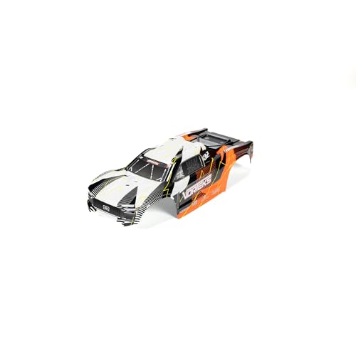 1/10 Clipless Painted Trimmed Body Set with Decals, Orange: VORTEKS 2WD von ARRMA