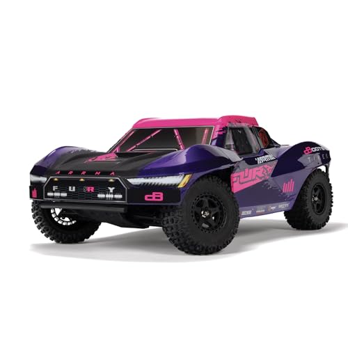 ARRMA 1/10 Fury 223S DSC 2WD RTR Brushless Short Course Truck, Purple von ARRMA