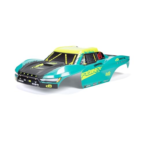 ARRMA 1/10 Fury Painted Decaled Trimmed Body Set, Green von ARRMA