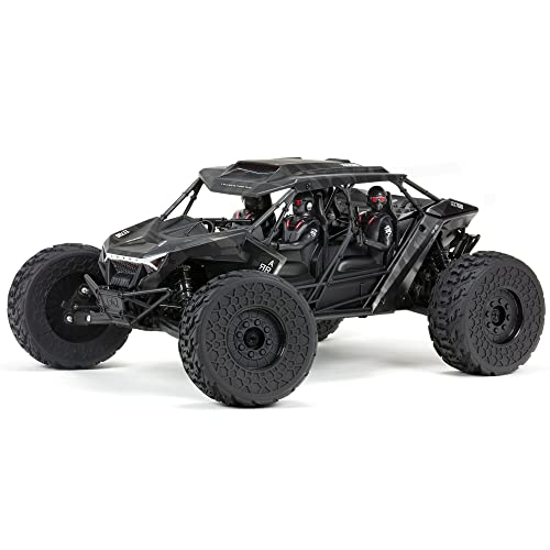 ARRMA 1/7 FIRETEAM 6S 4WD BLX Speed Assault Vehicle RTR (Batterie und Ladegerät Nicht enthalten), Schwarz von ARRMA