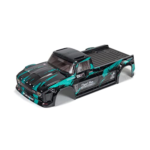 ARRMA 1/8 Finished Body, Black/Teal: Infraction von ARRMA