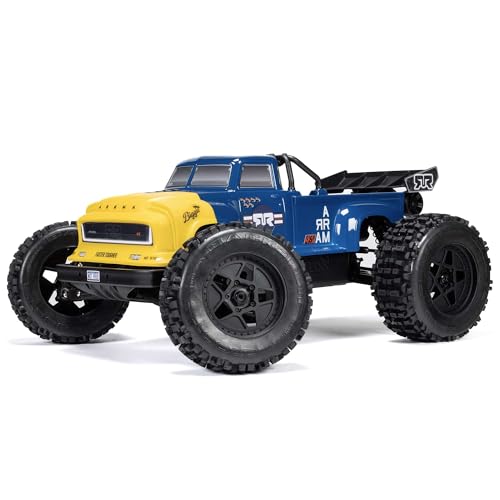 ARRMA 1/8 Notorious 6S 4X4 RTR Brushless Stunt Truck, Blue von ARRMA