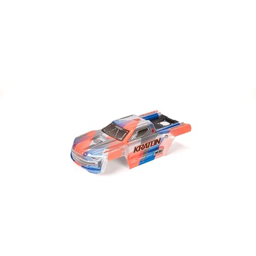 ARRMA 1/8 Painted Body with Decals, Blue/Orange: KRATON 6S BLX V6 von ARRMA