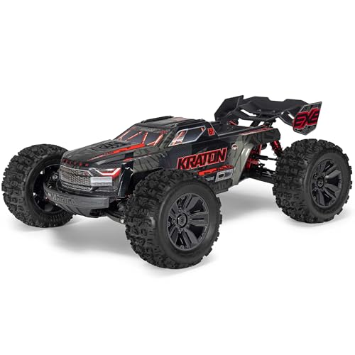 ARRMA 1:8 Kraton 6S EXB Ready to Run, Modell 2025 Clipless Body, Basher Monster Truck RC ferngesteuert besonders Kraftvoll und stabil mit Brushless Motor, ohne Akku und Ladegerät von ARRMA