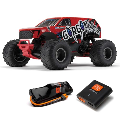 ARRMA Gorgon 2WD MT 1/10 RTR rot mit Ladegerät und Akku von ARRMA